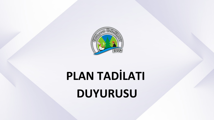 Plan Tadilatı Duyurusu